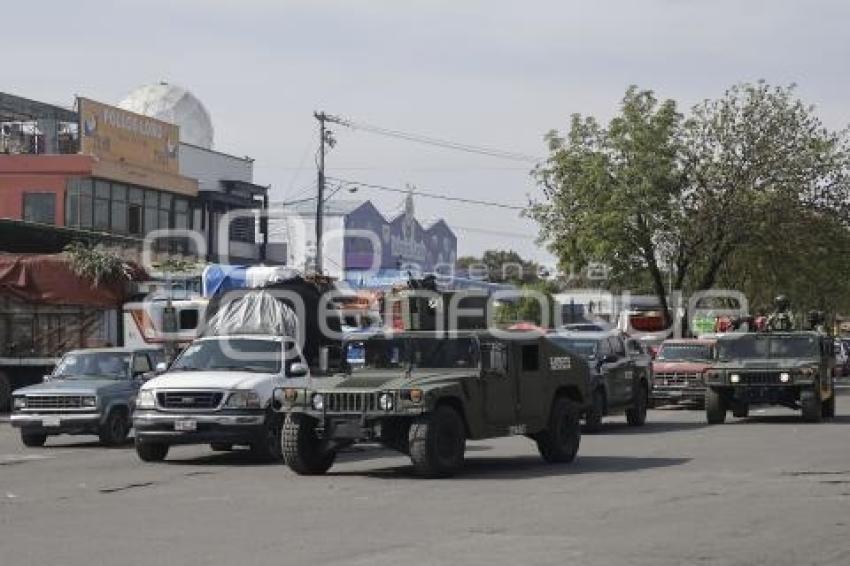 CENTRAL DE ABASTO . OPERATIVO DE SEGURIDAD