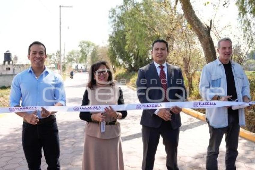 TLAXCALA . REHABILITACIÓN DE CALLE
