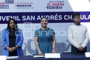 SAN ANDRÉS CHOLULA . AGENDA JUVENIL