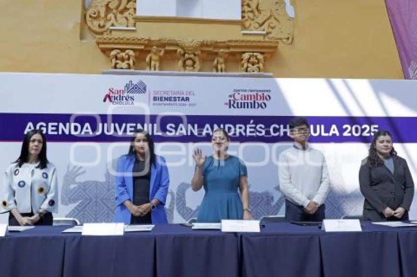 SAN ANDRÉS CHOLULA . AGENDA JUVENIL
