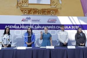 SAN ANDRÉS CHOLULA . AGENDA JUVENIL
