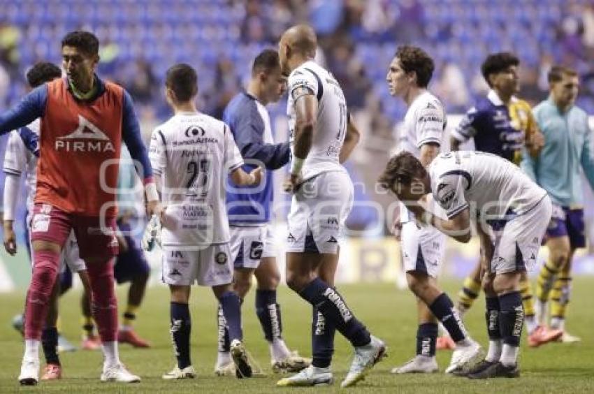 FÚTBOL . CLUB PUEBLA VS SAN LUIS