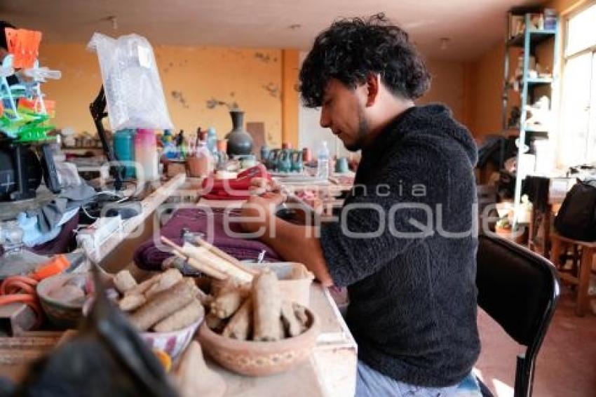 TLAXCALA . ELABORACIÓN BARRO BRUÑIDO