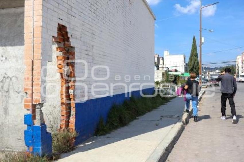 TLAXCALA . CANCHA MAL ESTADO