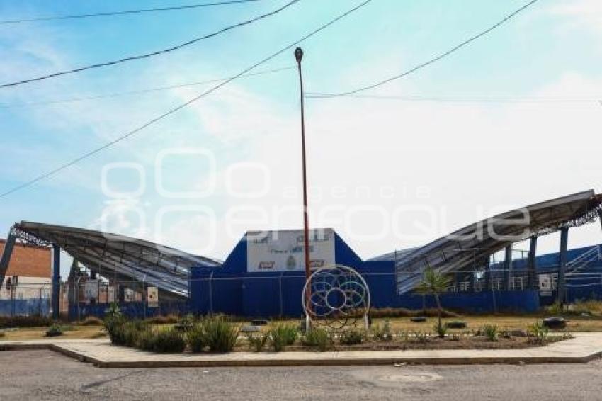 TLAXCALA . CANCHA MAL ESTADO