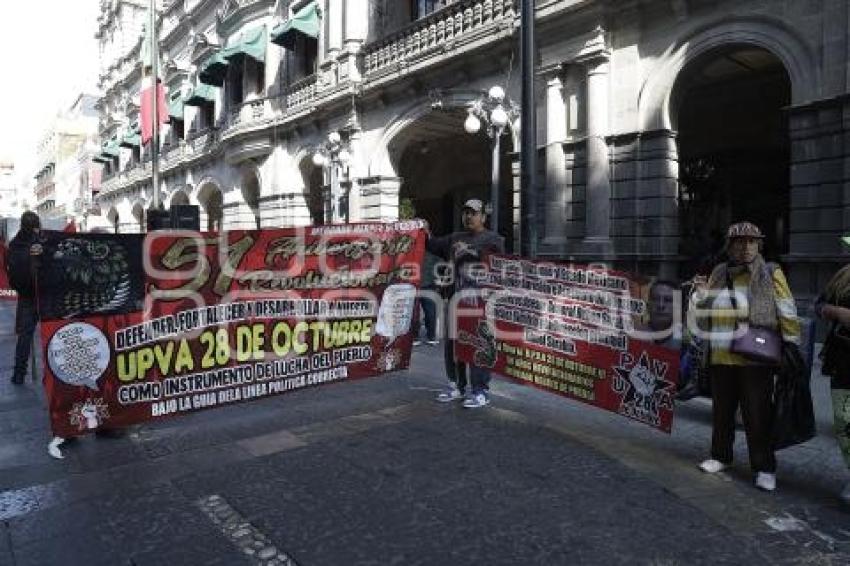 MANIFESTACIÓN . UPVA