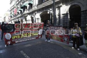 MANIFESTACIÓN . UPVA