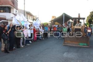 ATLIXCO . ARRANQUE DE OBRA