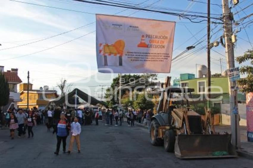 ATLIXCO . ARRANQUE DE OBRA