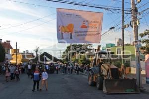 ATLIXCO . ARRANQUE DE OBRA