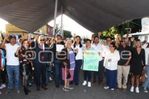ATLIXCO . ARRANQUE DE OBRA