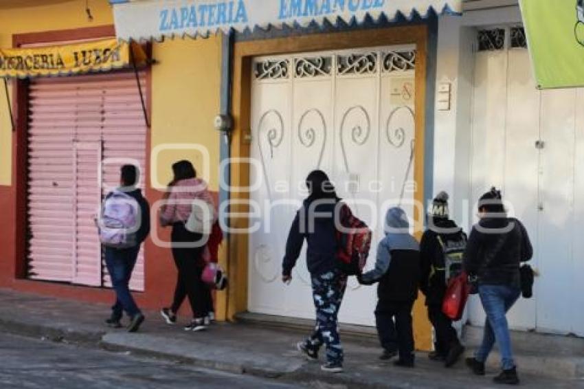 ATLIXCO . SUSPENSIÓN DE CLASES