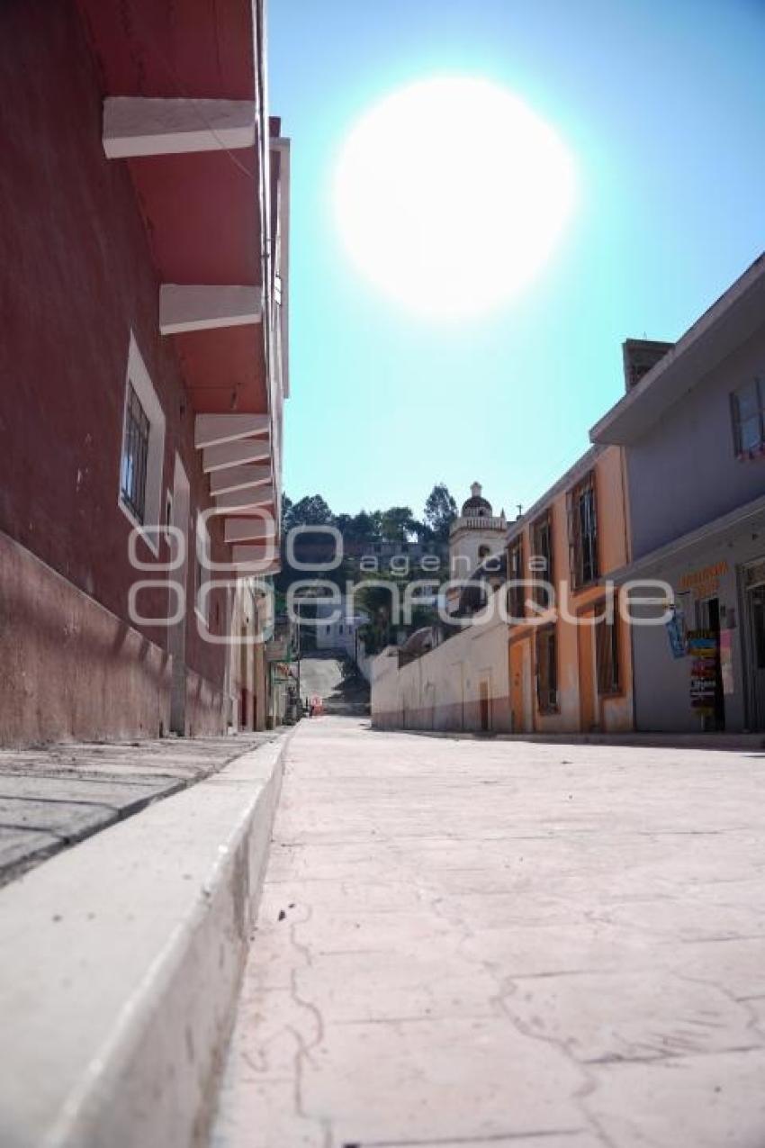 TLAXCALA . TRABAJOS DE PAVIMENTO