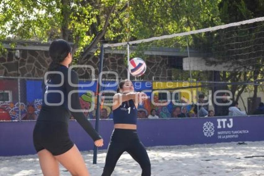 TLAXCALA . VISORIAS DE VOLEIBOL