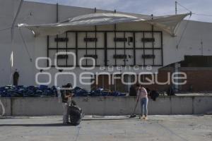 POLIDEPORTIVO SAN PABLO XOCHIMEHUACAN . FAENA