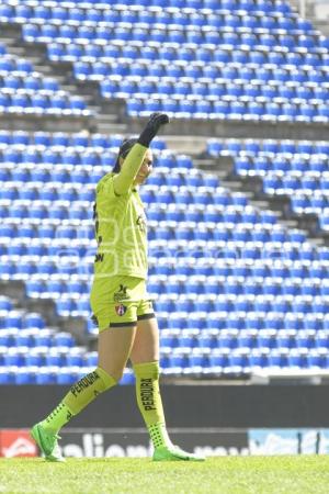 FÚTBOL FEMENIL . PUEBLA VS ATLAS