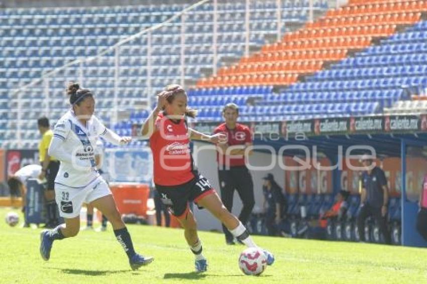 FÚTBOL FEMENIL . PUEBLA VS ATLAS