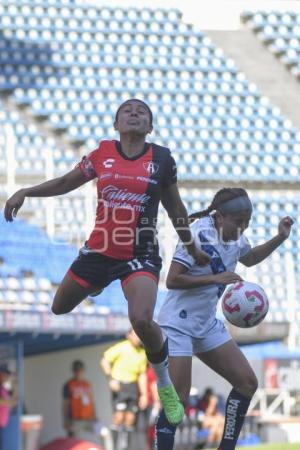 FÚTBOL FEMENIL . PUEBLA VS ATLAS