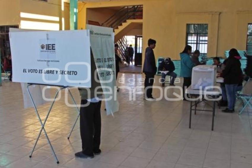 ATLIXCO . ELECCIONES . JUNTAS AUXILIARES
