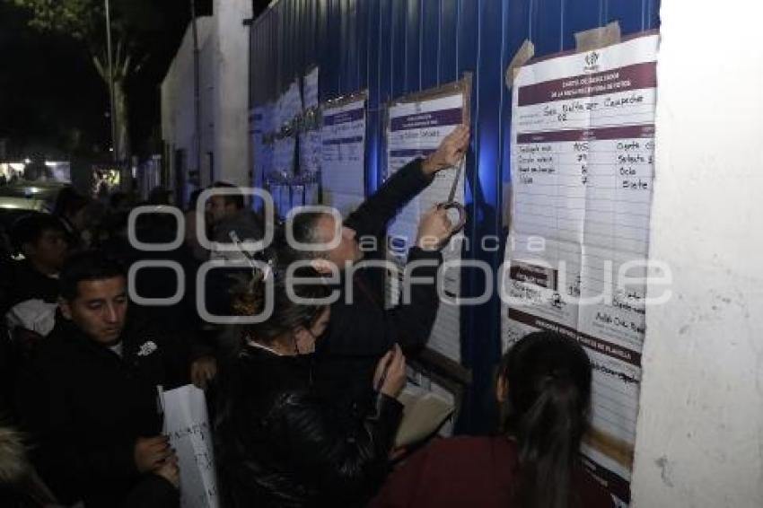 ELECCIONES . JUNTAS AUXILIARES