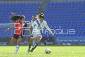 FÚTBOL FEMENIL . PUEBLA VS ATLAS