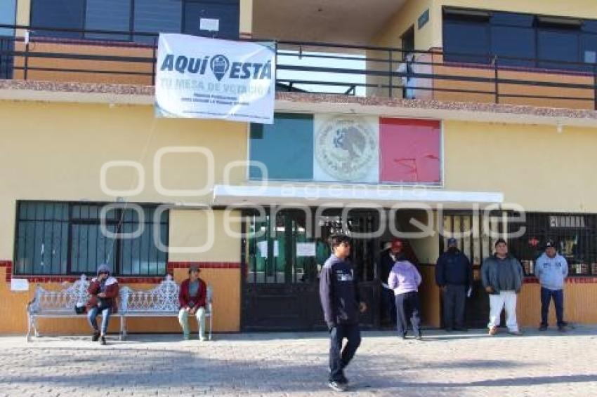 ATLIXCO . ELECCIONES . JUNTAS AUXILIARES