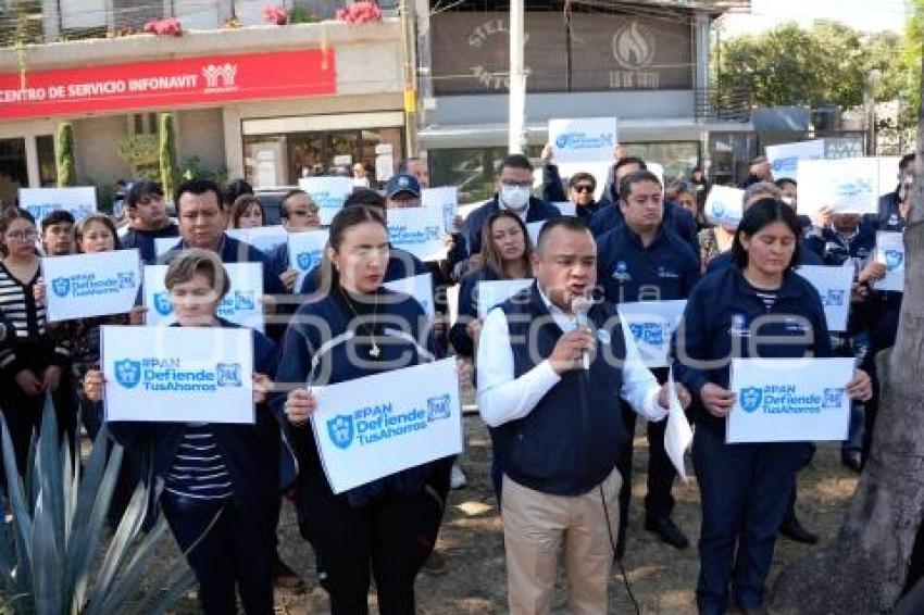 TLAXCALA . RECHAZO REFORMA AL INFONAVIT