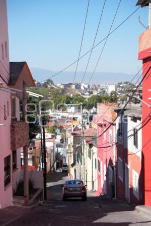 TLAXCALA . CIRCULACIÓN CALZADA MISTERIOS