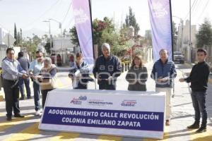 SAN ANDRÉS CHOLULA . PAVIMENTACIÓN