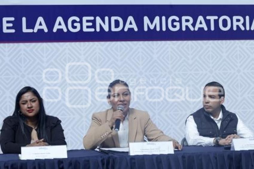 SAN ANDRÉS CHOLULA . AGENDA DE MIGRACIÓN