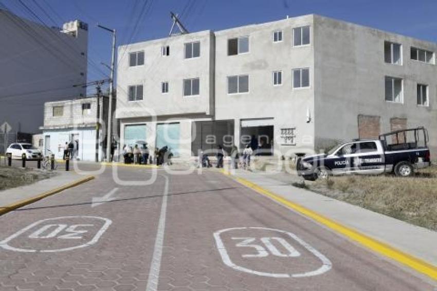SAN ANDRÉS CHOLULA . PAVIMENTACIÓN