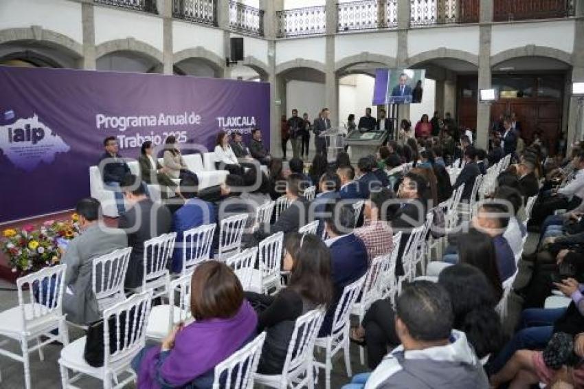TLAXCALA . PROGRAMA ANUAL IAIP
