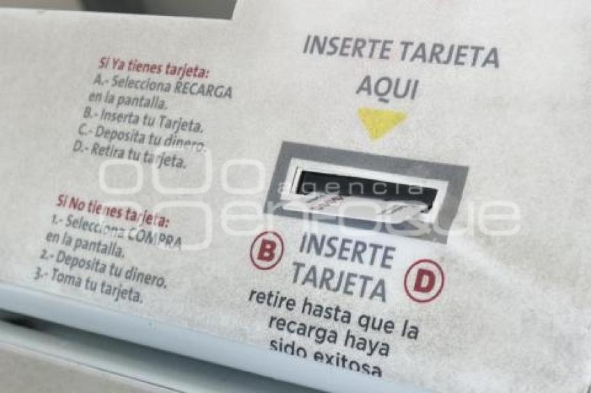 RUTA . MÁQUINA DE COBRO