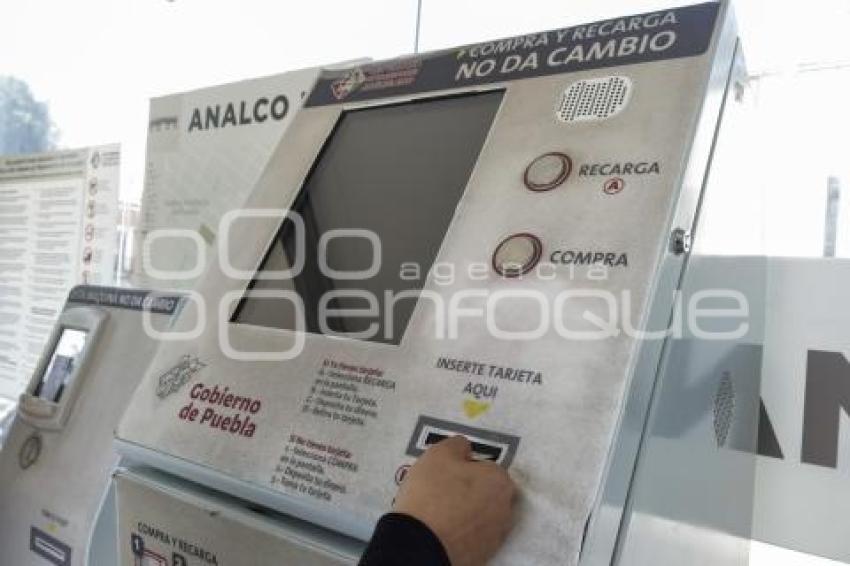 RUTA . MÁQUINA DE COBRO