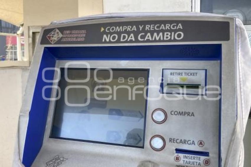 RUTA . MÁQUINA DE COBRO