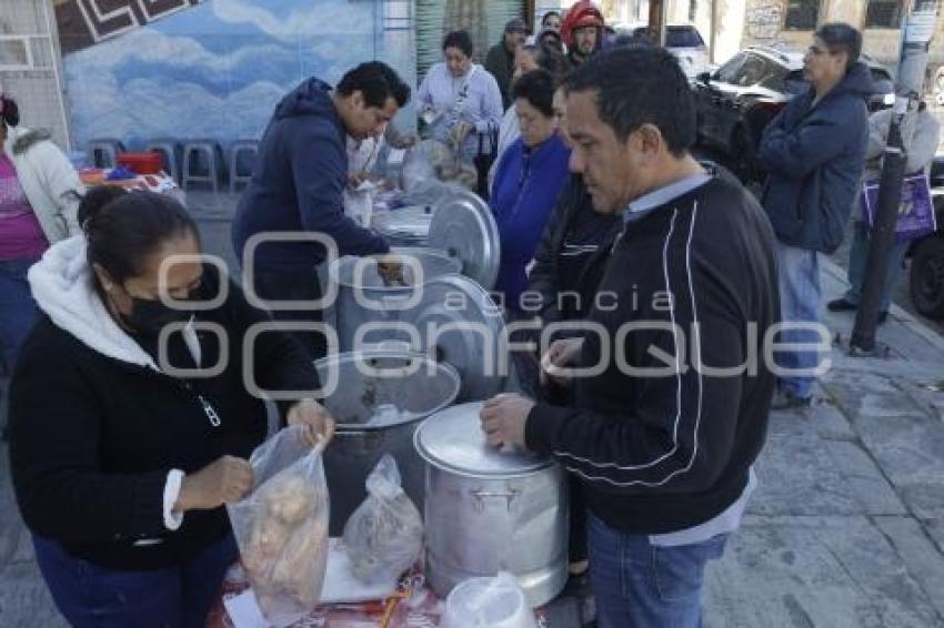 DÍA DE LA CANDELARIA . TAMALES