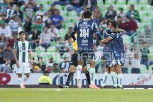 FÚTBOL . SANTOS VS CLUB PUEBLA