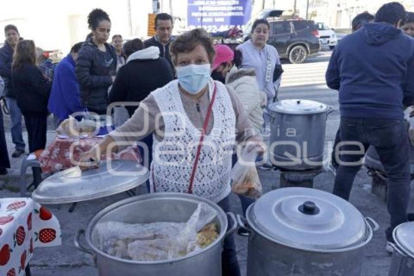 DÍA DE LA CANDELARIA . TAMALES