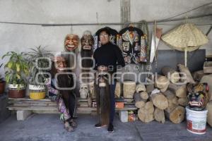 TEPATLAXCO . MÁSCARAS TECUANES