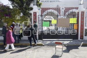 SAN FELIPE HUEYOTLIPAN . TOMA PRESIDENCIA