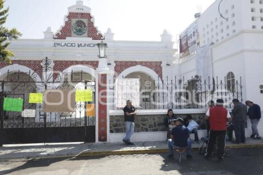 SAN FELIPE HUEYOTLIPAN . TOMA PRESIDENCIA