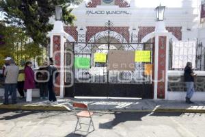 SAN FELIPE HUEYOTLIPAN . TOMA PRESIDENCIA