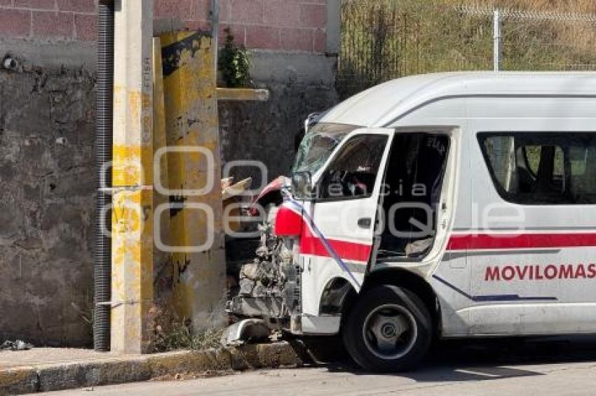 ACCIDENTE TRANSPORTE PÚBLICO