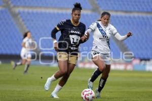 FÚTBOL FEMENINL . PUEBLA VS PUMAS