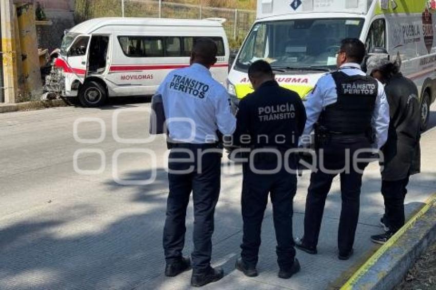 ACCIDENTE TRANSPORTE PÚBLICO