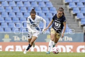 FÚTBOL FEMENINL . PUEBLA VS PUMAS
