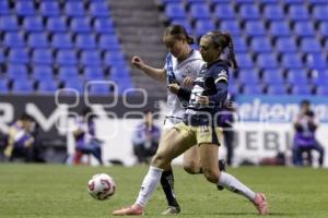 FÚTBOL FEMENINL . PUEBLA VS PUMAS