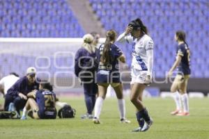 FÚTBOL FEMENINL . PUEBLA VS PUMAS