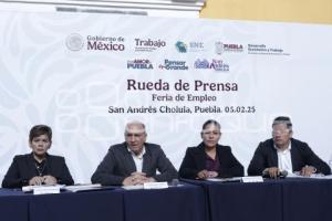SAN ANDRÉS CHOLULA . FERIA DE EMPLEO