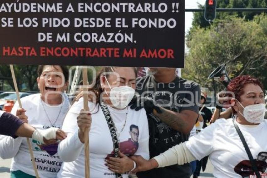 MANIFESTACIÓN DESAPARECIDO